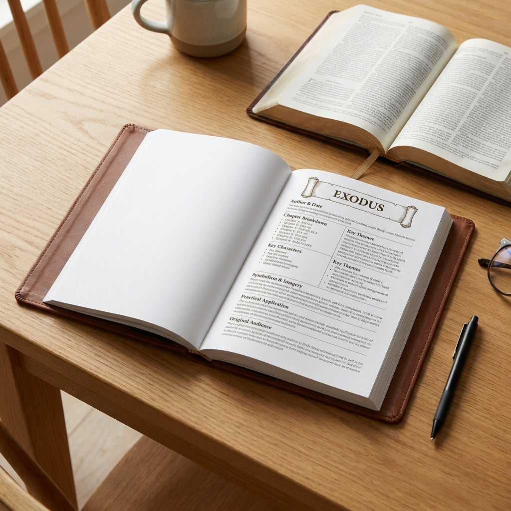 Five minutes on one page. All 40 chapters of Exodus make sense.
