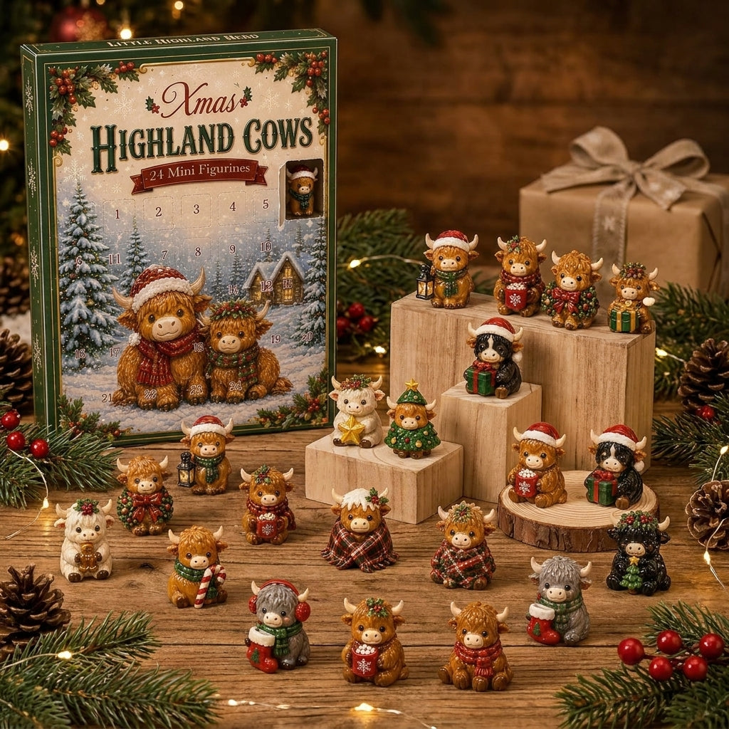 Little Highland Herd Advent Calendar