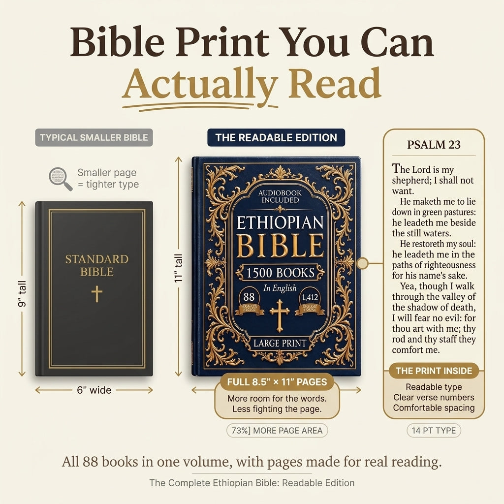The Complete Ethiopian Bible: Readable Edition