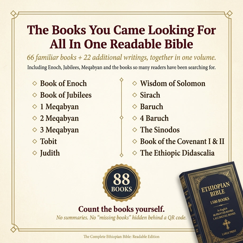 The Complete Ethiopian Bible: Readable Edition