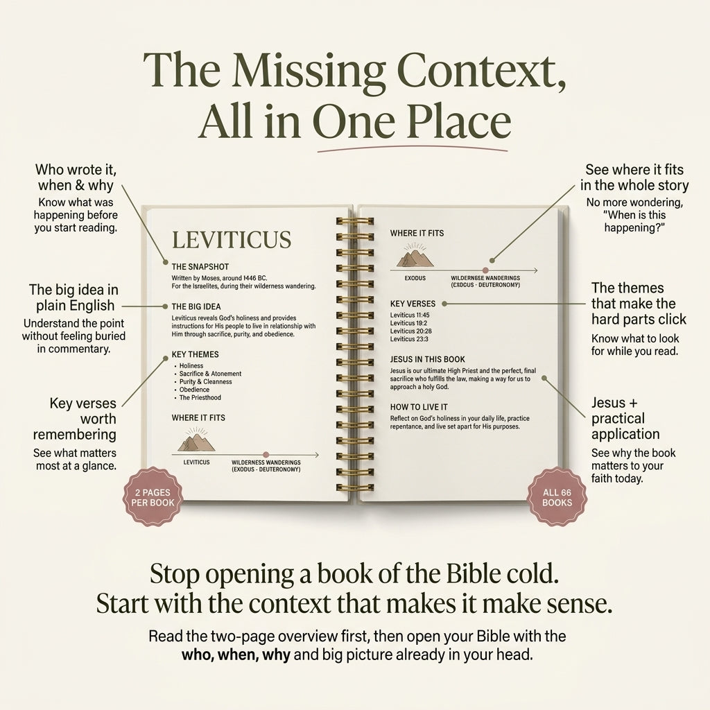 The Bible Made Clear: A Two-Page Guide to All 66 Books