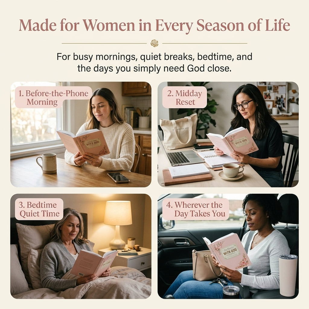 One Page with God: 365 Daily Devotions for Women