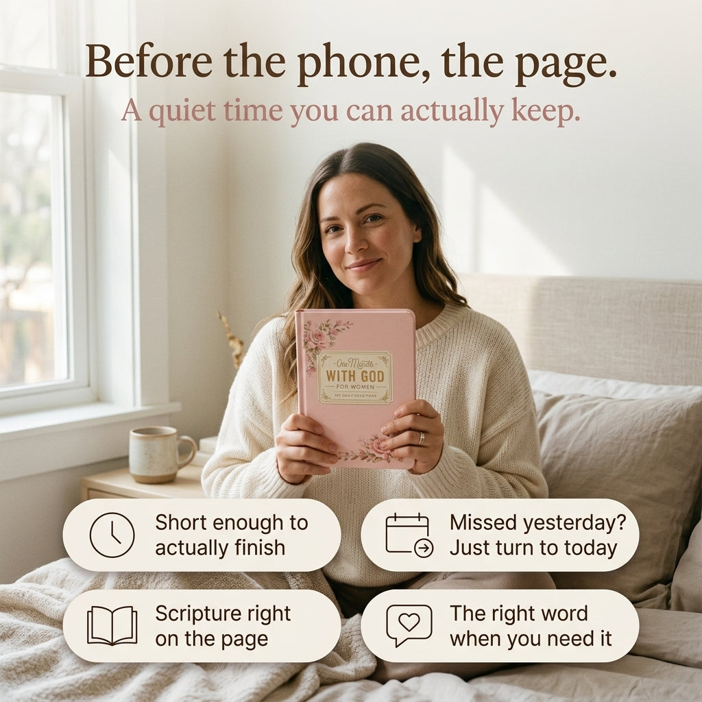 One Page with God: 365 Daily Devotions for Women
