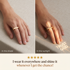 The Light of the World Ring