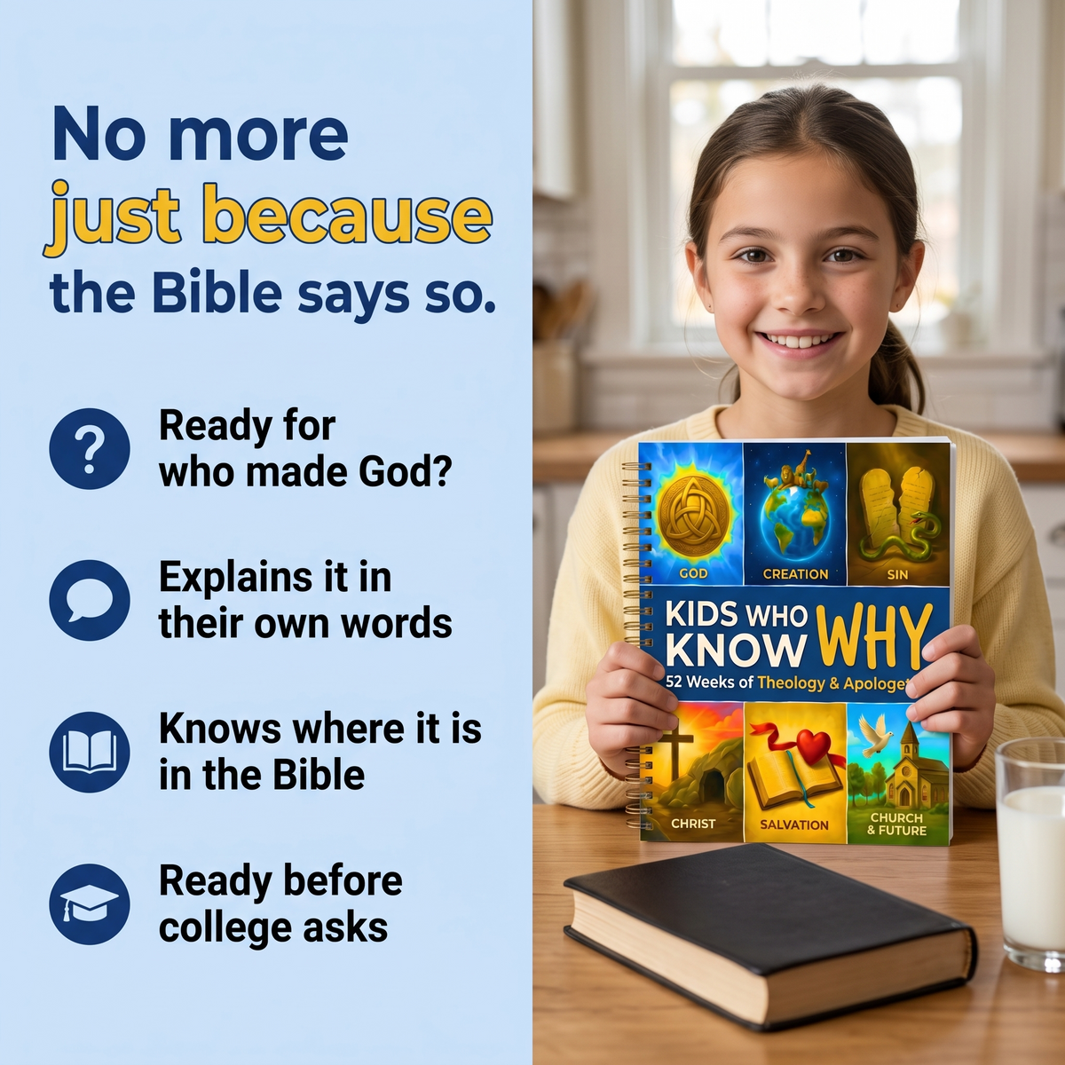 Kids Who Know Why: 52 Weeks of Theology & Apologetics