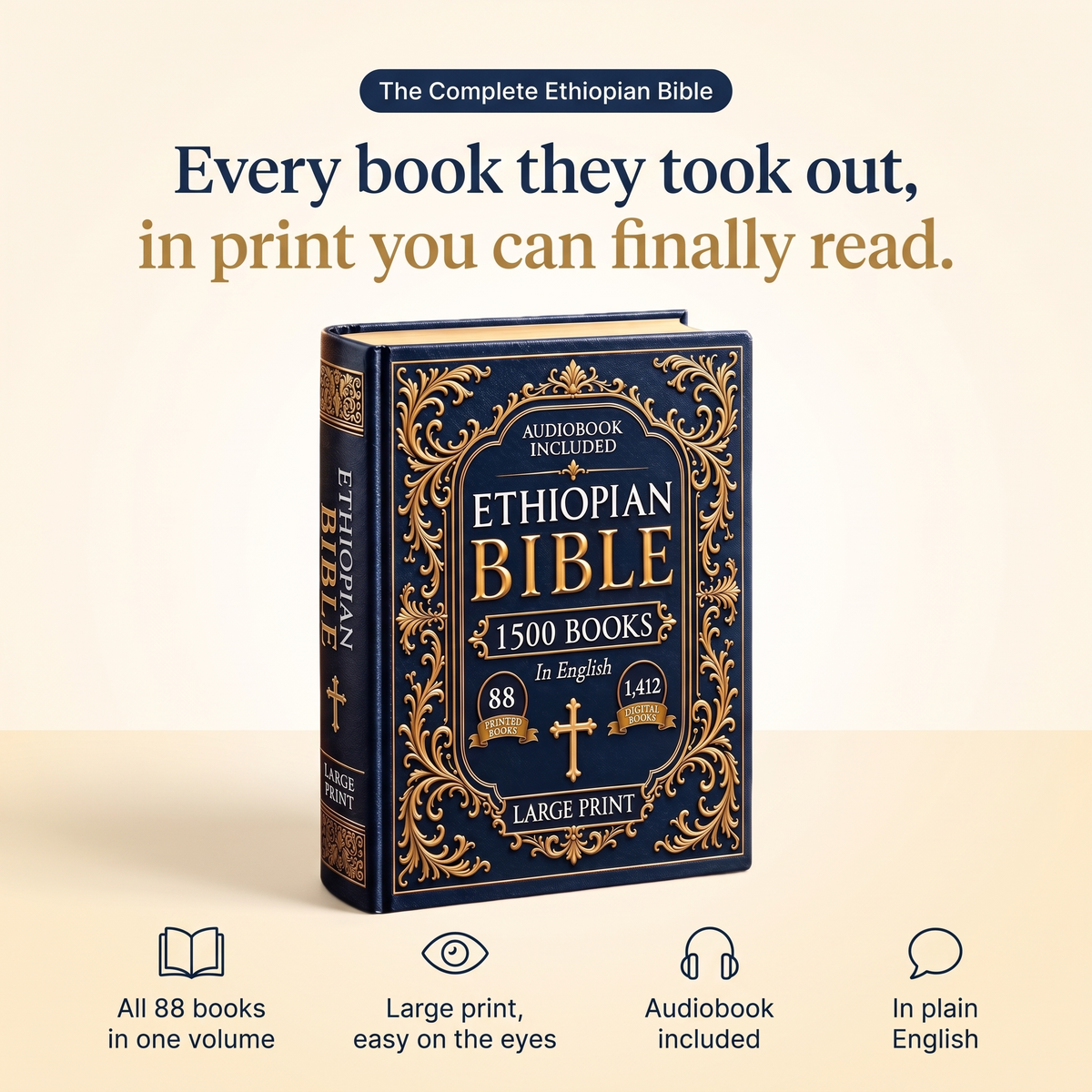 The Complete Ethiopian Bible: Readable Edition