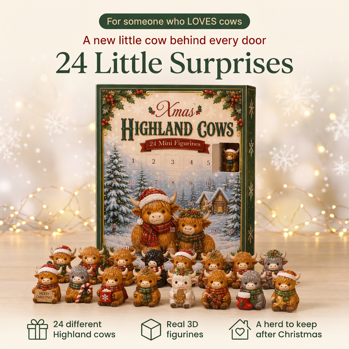 Little Highland Herd Advent Calendar