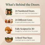Little Highland Herd Advent Calendar