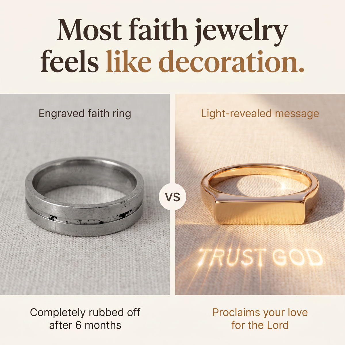 The Light of the World Ring