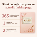 One Page with God: 365 Daily Devotions for Women