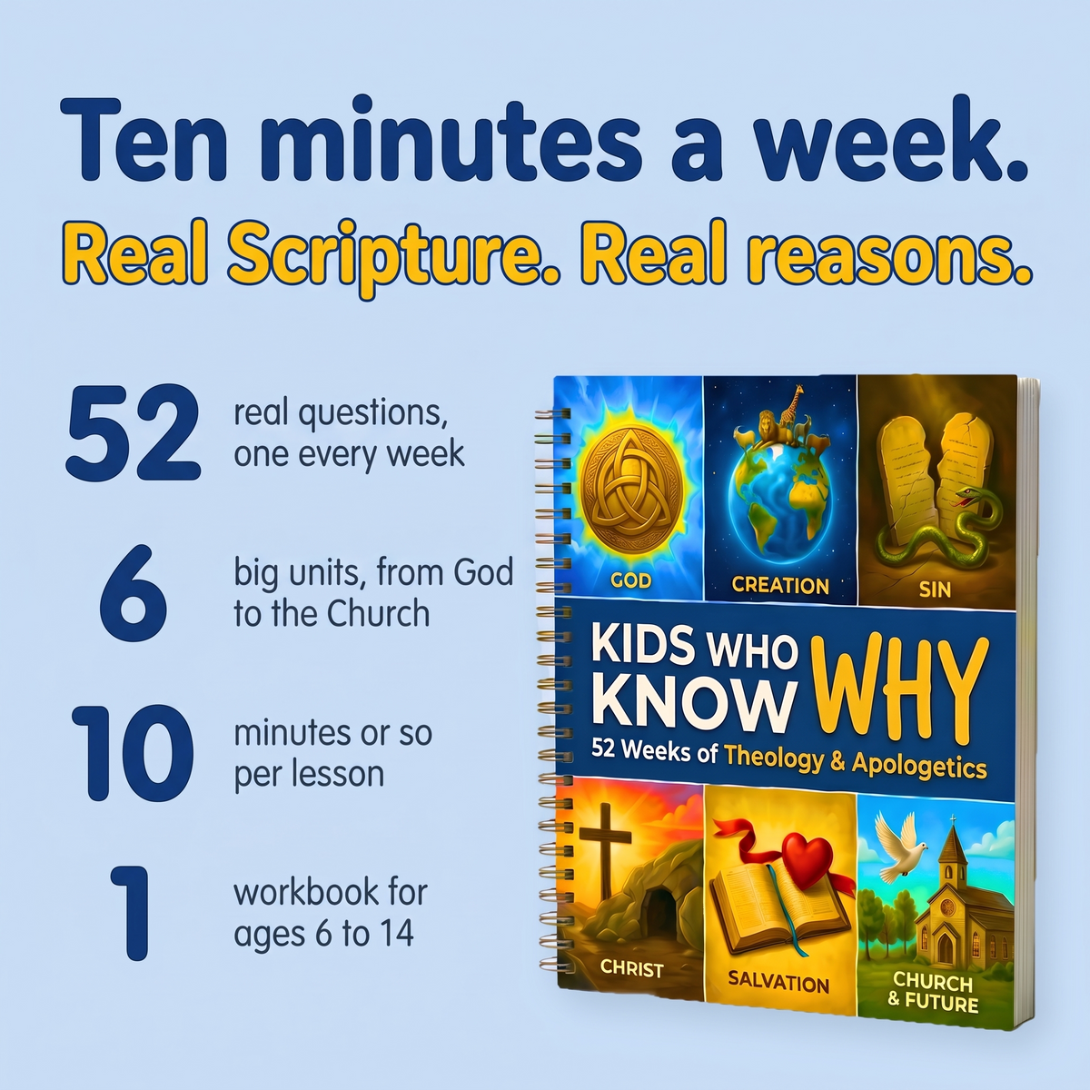 Kids Who Know Why: 52 Weeks of Theology & Apologetics